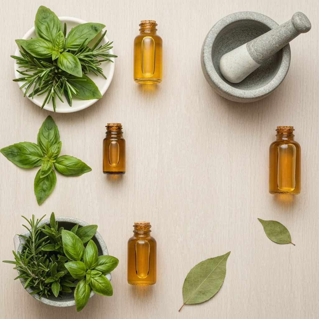 Natural wellness ingredients and herbal elements